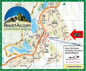 Whistler Taluswood Accommodation Maps