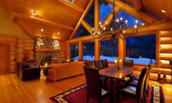 Photo of Luxury Log Chalet with Private Hot Tub :: Whistler Creekside